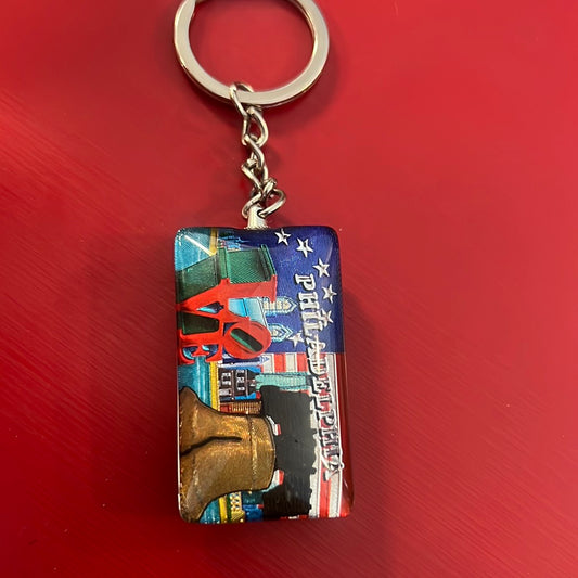 Philadelphia Keychain