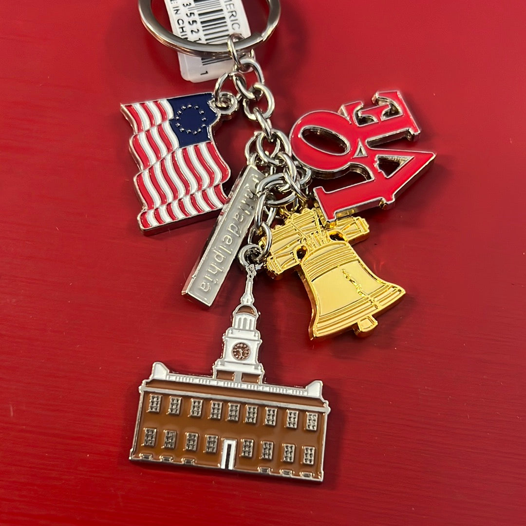 Philadelphia Keychain