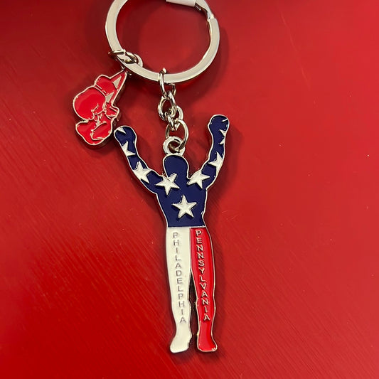 Rocky Philadelphia Keychain