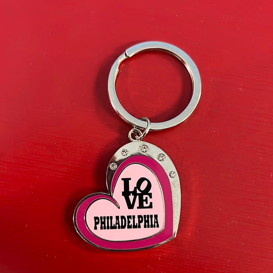 Love Philadelphia Keychain