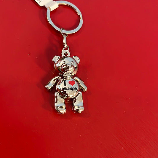 Bear Philadelphia Keychain