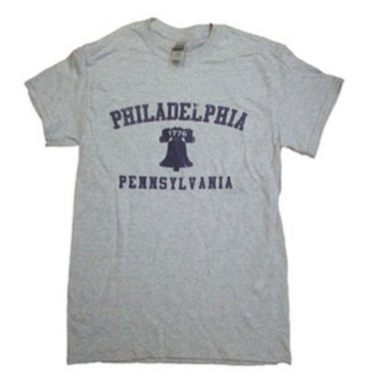 1776 Philadelphia Grey T-shirt