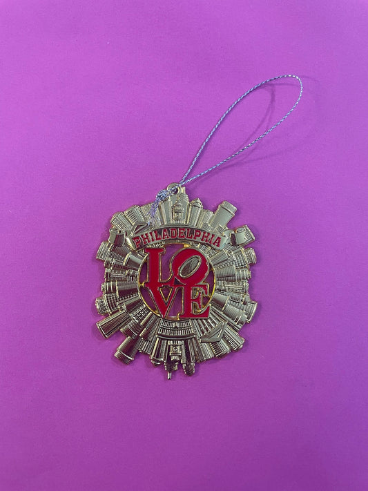Philadelphia Christmas Ornament