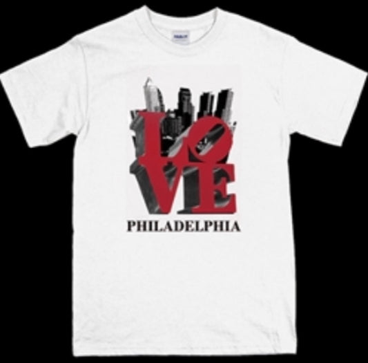 Love Philadelphia White T-shirt